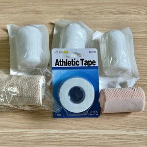 Set of 6 Supplies - Ace Wrap Athletic Tape New